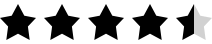 Totalt betyg 4.5 av 5 stjärnor