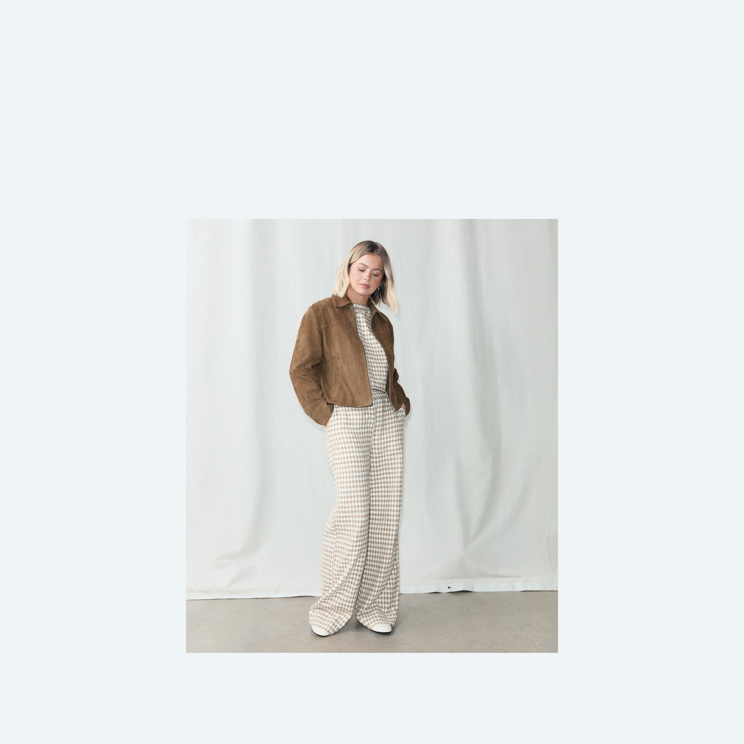 Vårkläder med lager-på-lager-teknik från Tasha Ghouri